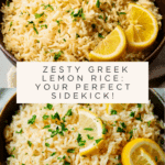 Greek Lemon Rice Recipe