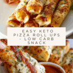Keto Pizza Roll Ups Recipe