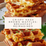 Crispy Hash Brown Waffles Recipe