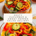 Cucumber and Sweet Pepper Salad Recipe