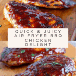 Air Fryer BBQ Chicken Breast (20 Mins) Recipe