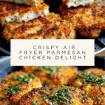 Air Fryer Parmesan Crusted Chicken Recipe