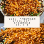 Hamburger Green Bean Casserole with Mushrooms made easy Recipe