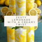CONDensed Milk Lemonade Refreshing Summer Drink Idea Recipe