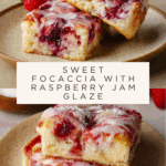 Sweet Focaccia with Raspberry Jam Recipe
