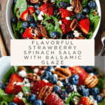 15-Minute Strawberry Spinach Salad Recipe
