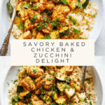 Easy Baked Chicken and Zucchini Recipe