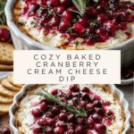 Baked Cranberry Cream Cheese Dip Recipe