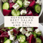 Beet Salad with Feta, Cucumbers, and DillIngredients Recipe
