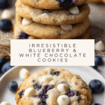 Blueberry White Chocolate Chip Cookies Recipe
