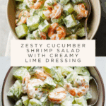 Fresh and Zesty Cucumber Shrimp Salad Recipe