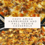 Amish Hamburger with Fall Veggies Bake Recipe