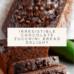 Indulgent Chocolate Zucchini Bread with Sour Cream Recipe
