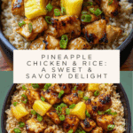 Pineapple Chicken and Rice Recipe