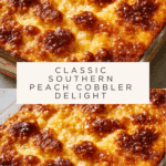 Old-Fashioned Southern Peach Cobbler Recipe
