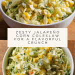 Spicy Jalapeno Corn Coleslaw Recipe