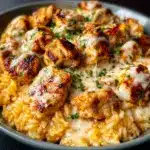 ollo Loco - Mexican Chicken and Rice with Queso Recipe
