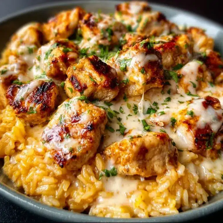 ollo Loco - Mexican Chicken and Rice with Queso Recipe