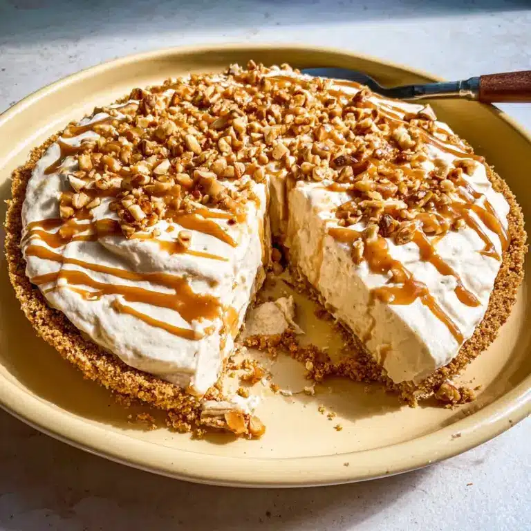Peanut Butter Pretzel Pie Recipe