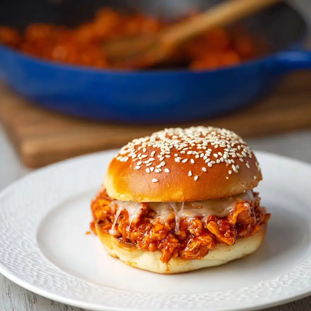 Chicken Parmesan Sloppy Joes Recipe - Recipe Image