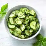 Cucumber and Basil Salad Recipe