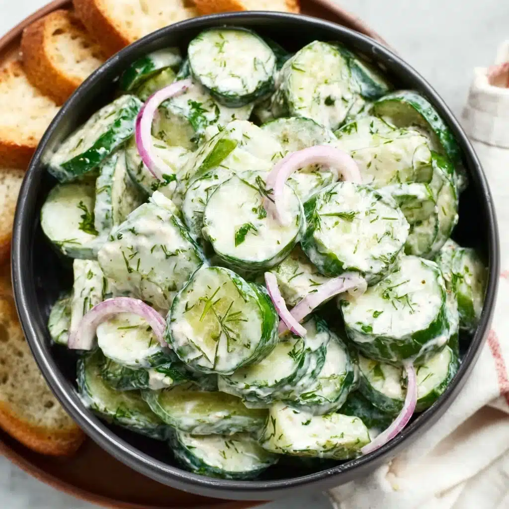 Cucumber Dill Salad Recipe - Recipe Image