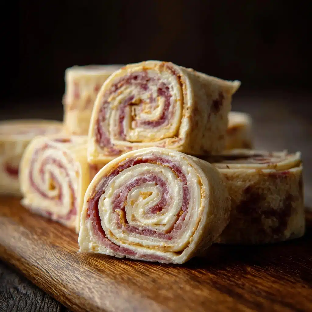 Reuben Pinwheels Recipe - Recipe Image