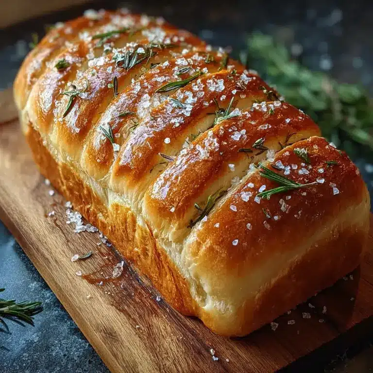 No-Knead Rosemary Sea Salt Bread – So Easy Recipe
