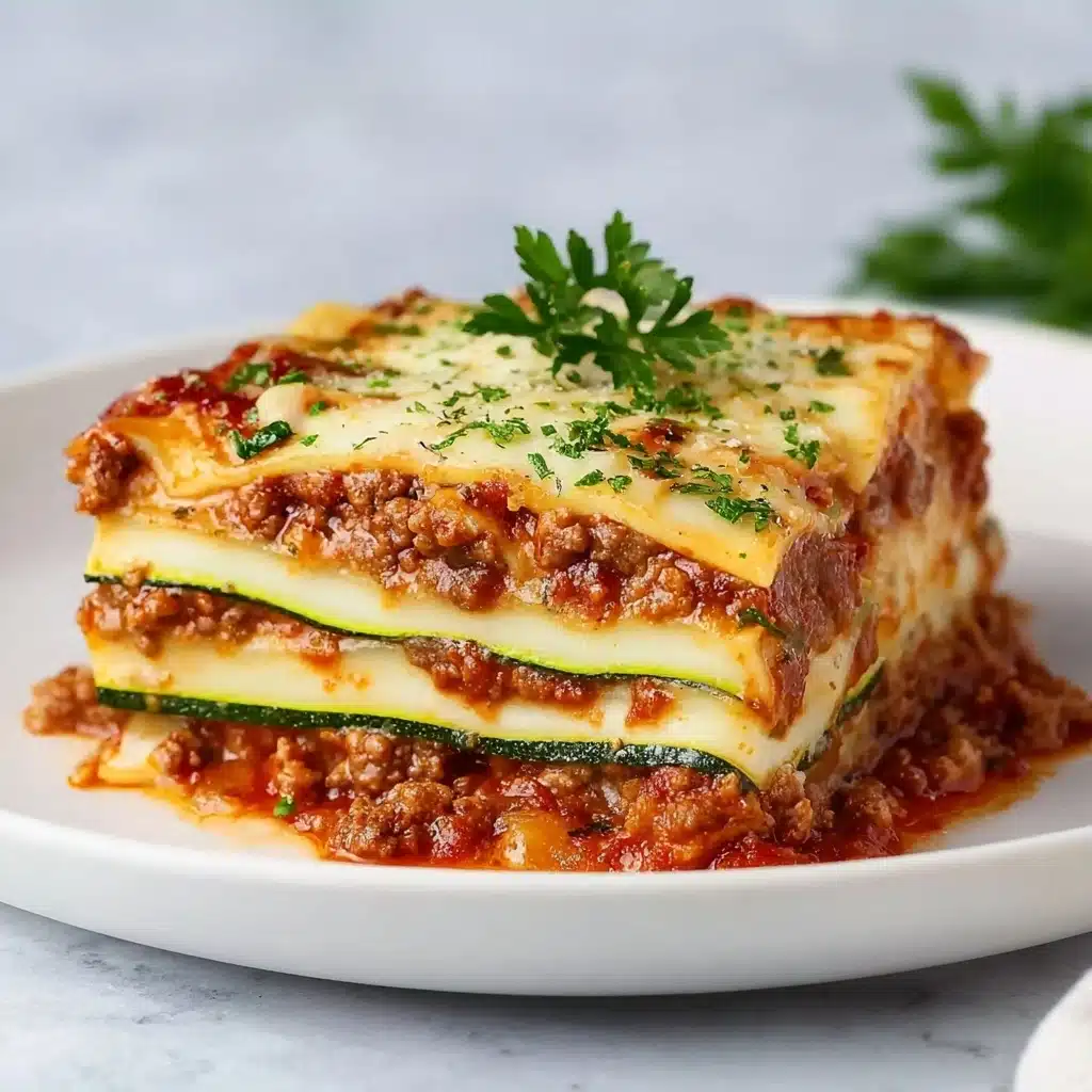 Delicious Zucchini Lasagna Recipe - Recipe Image