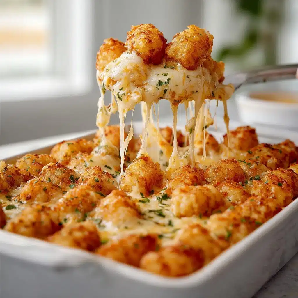 lfredo Tater Tot Casserole in 35 Minutes Recipe - Recipe Image