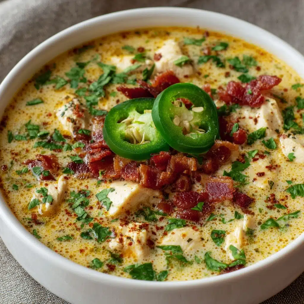 Spicy Jalapeño Popper Chicken Soup Recipe and Tips Recipe - Recipe Image