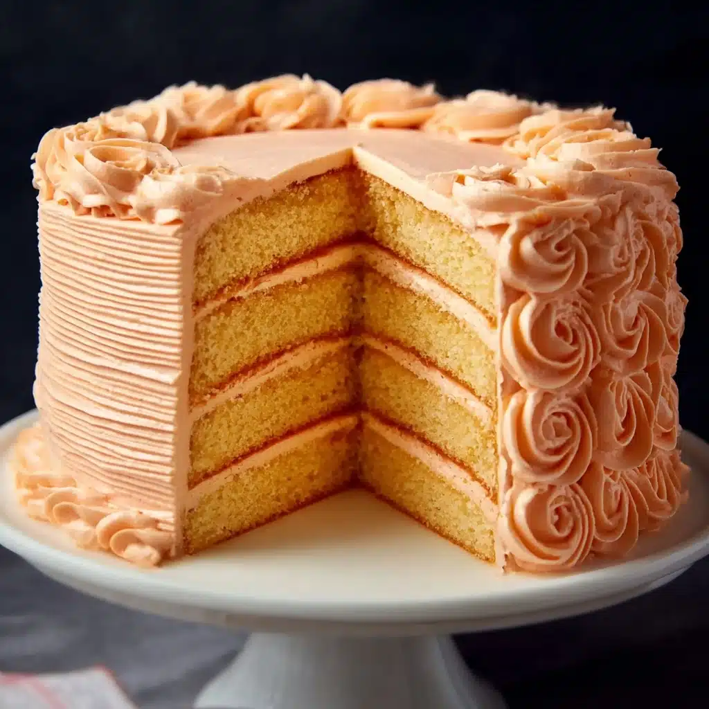 Orange Velvet Cake with Orange Cream Cheese Frosting Recipe - Recipe Image