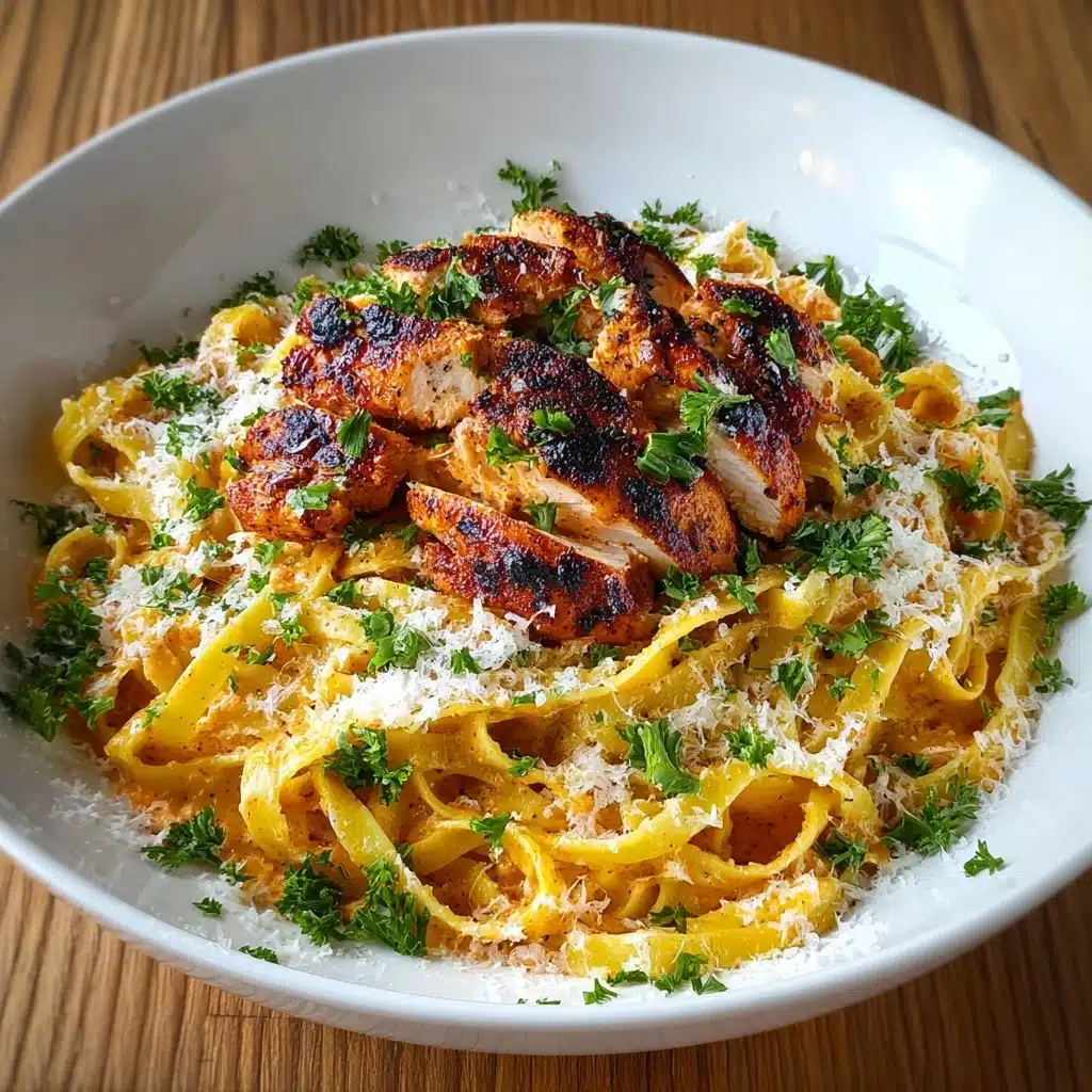 Easy Cowboy Butter Chicken Linguine Recipe