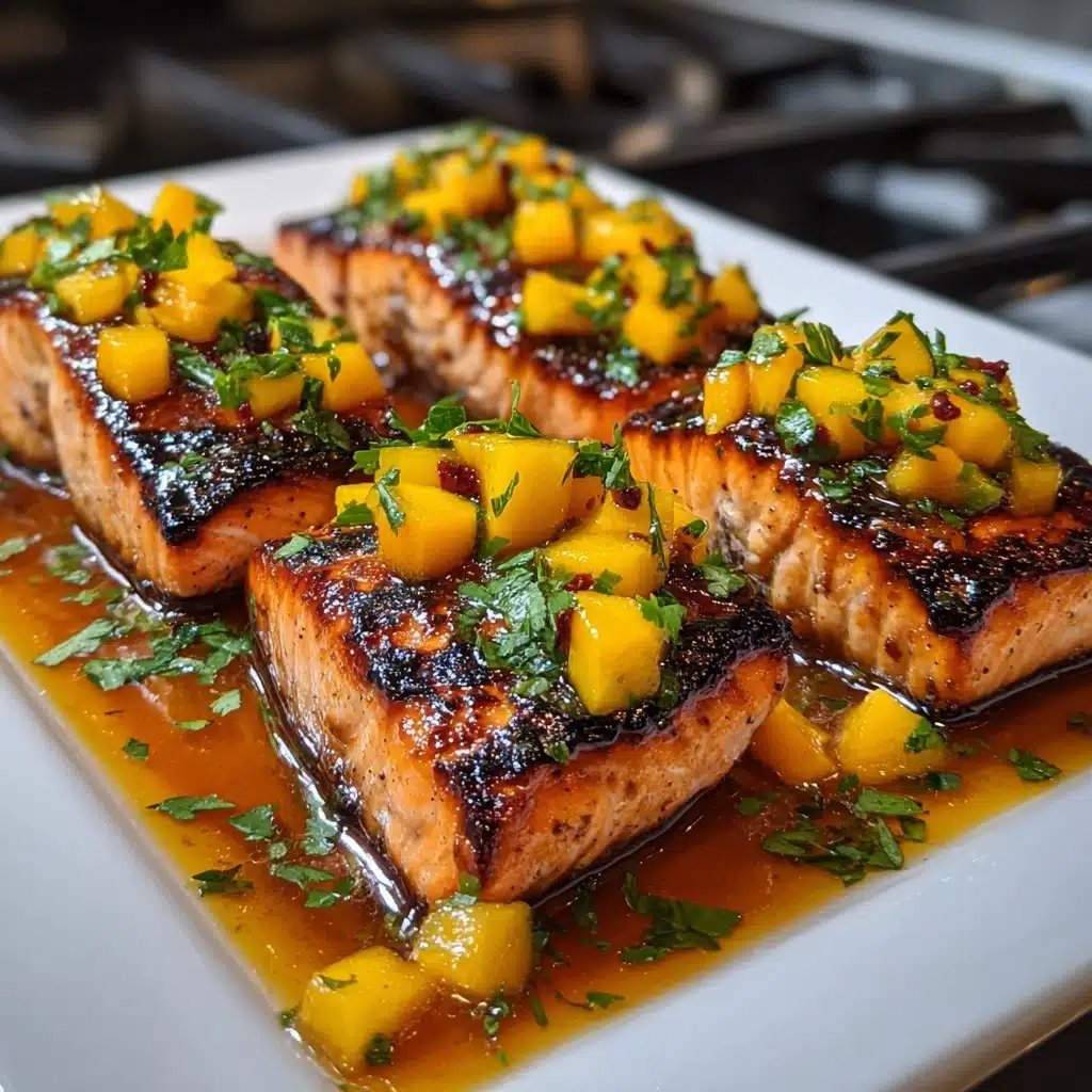 Once the salmon is cooked, transfer the fillets to serving plates Recipe - Recipe Image