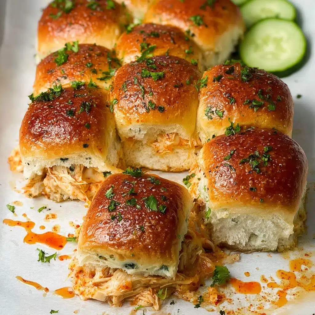 Spicy Buffalo Chicken Sliders Recipe