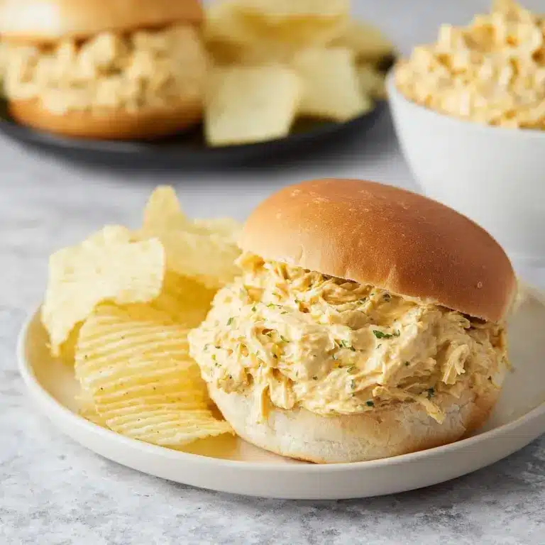 Ohio Shredded Chicken Sandwich Recipe