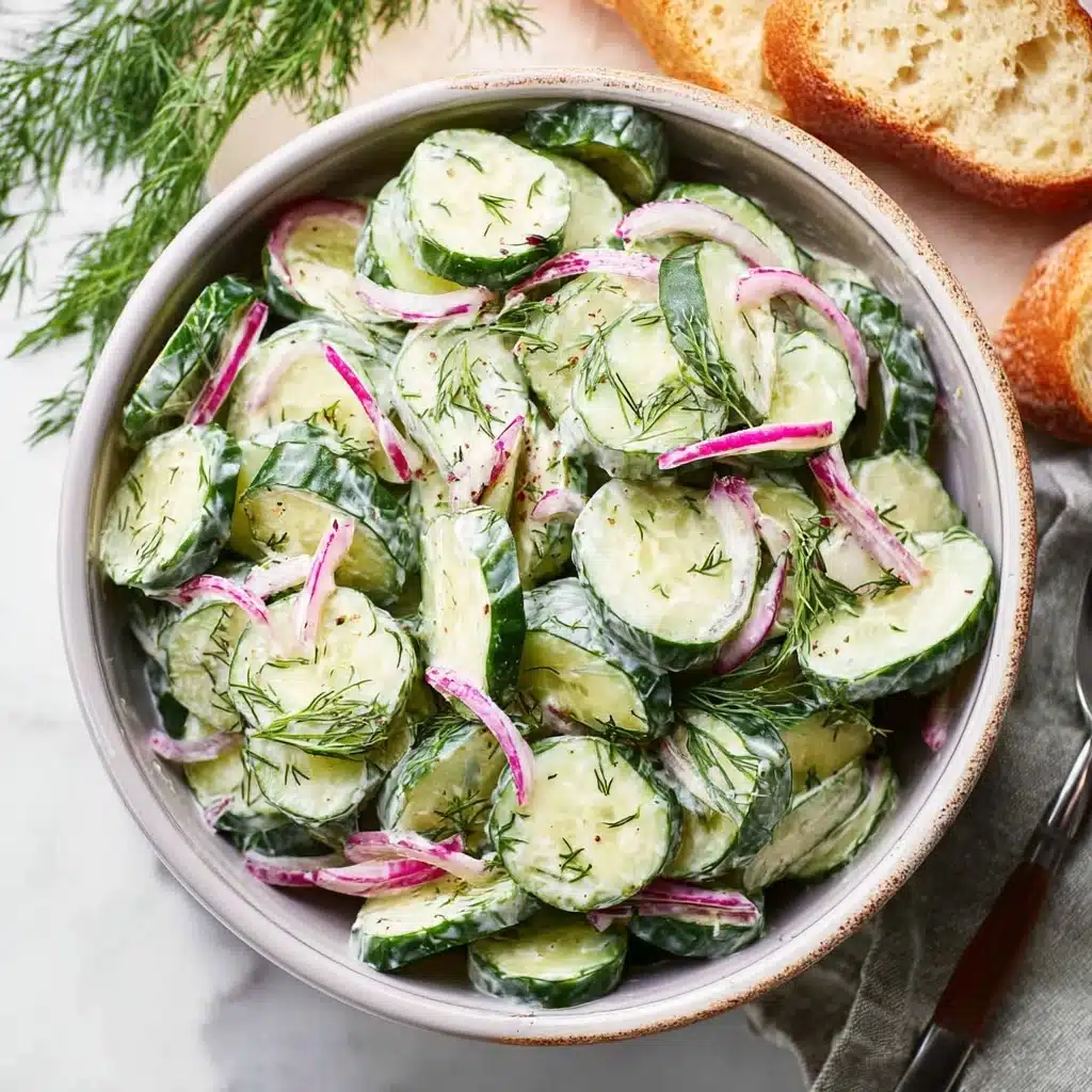 Cucumber Dill Salad Recipe - Recipe Image