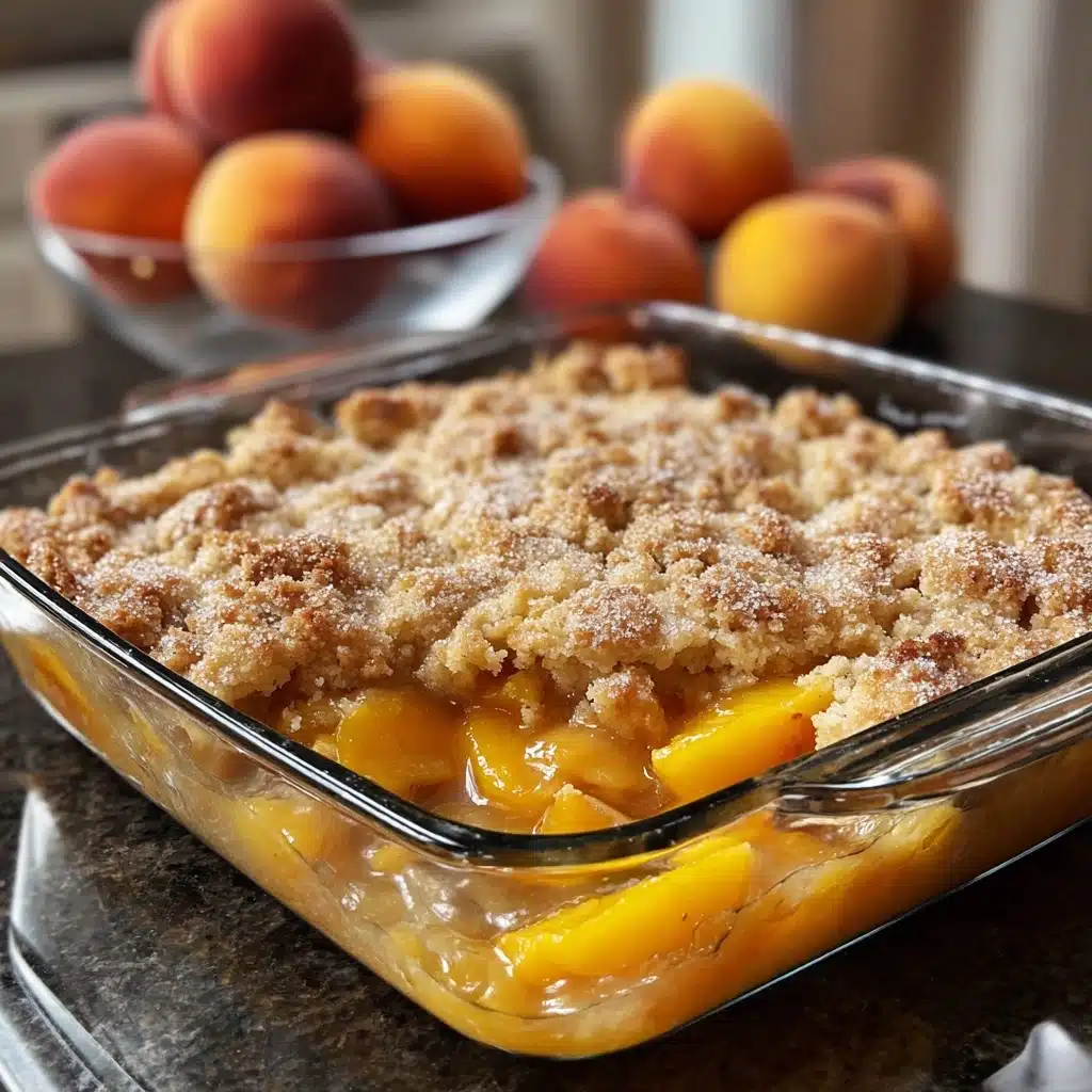 Old oven peach cobbler Recipe