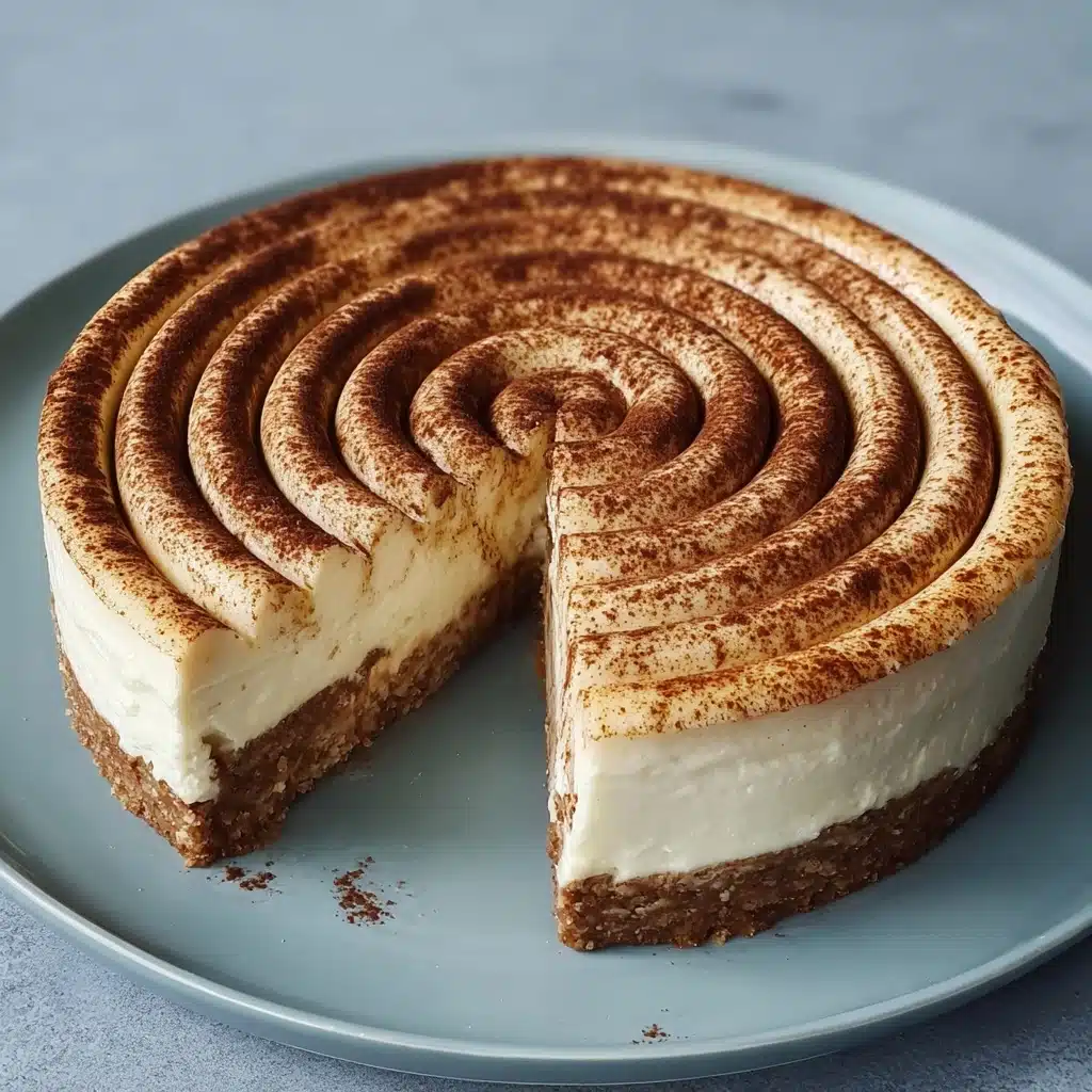 Cinnamon Roll Cheesecake Recipe - Recipe Image