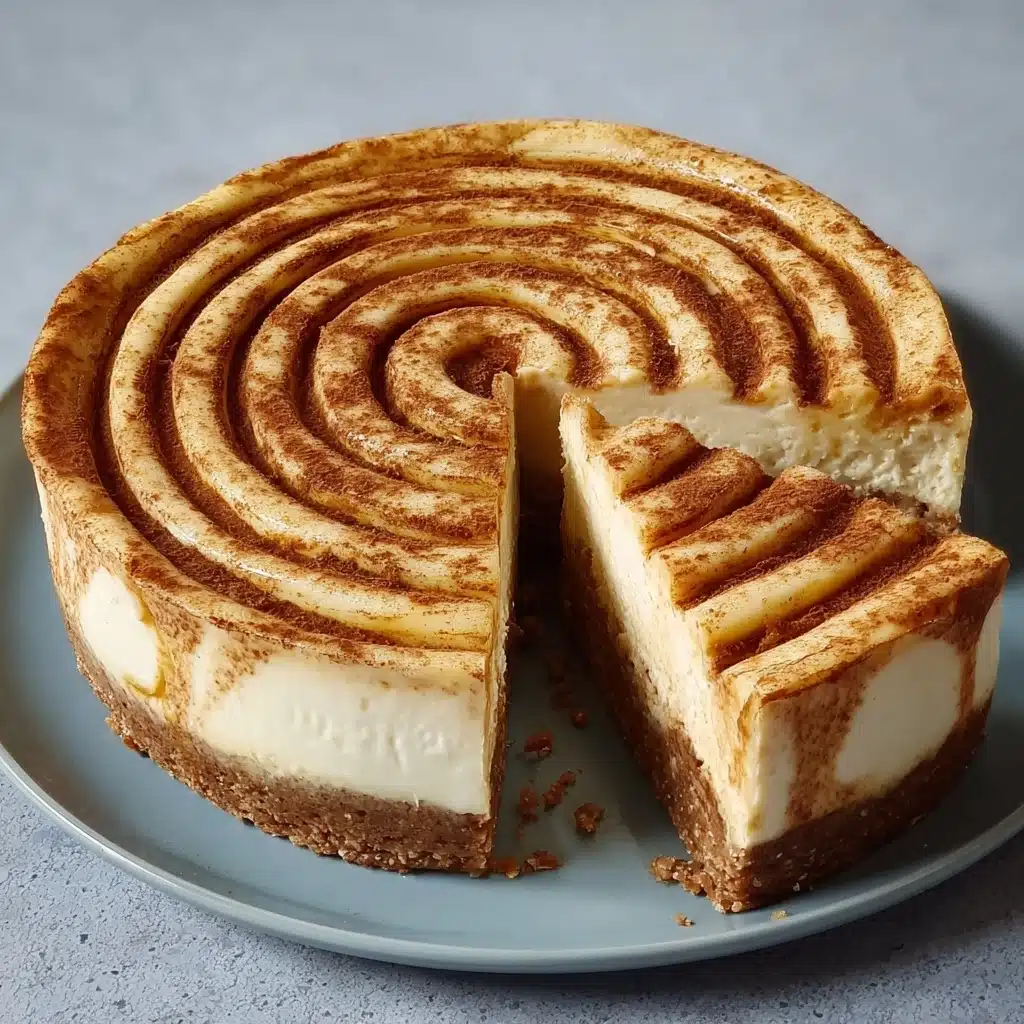 Cinnamon Roll Cheesecake Recipe - Recipe Image