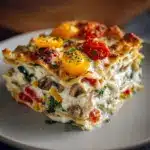 Loaded Veggie White Lasagna: A Healthy Twist on Tradition Recipe