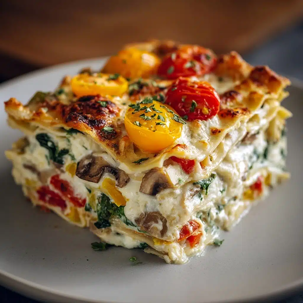 Loaded Veggie White Lasagna: A Healthy Twist on Tradition Recipe