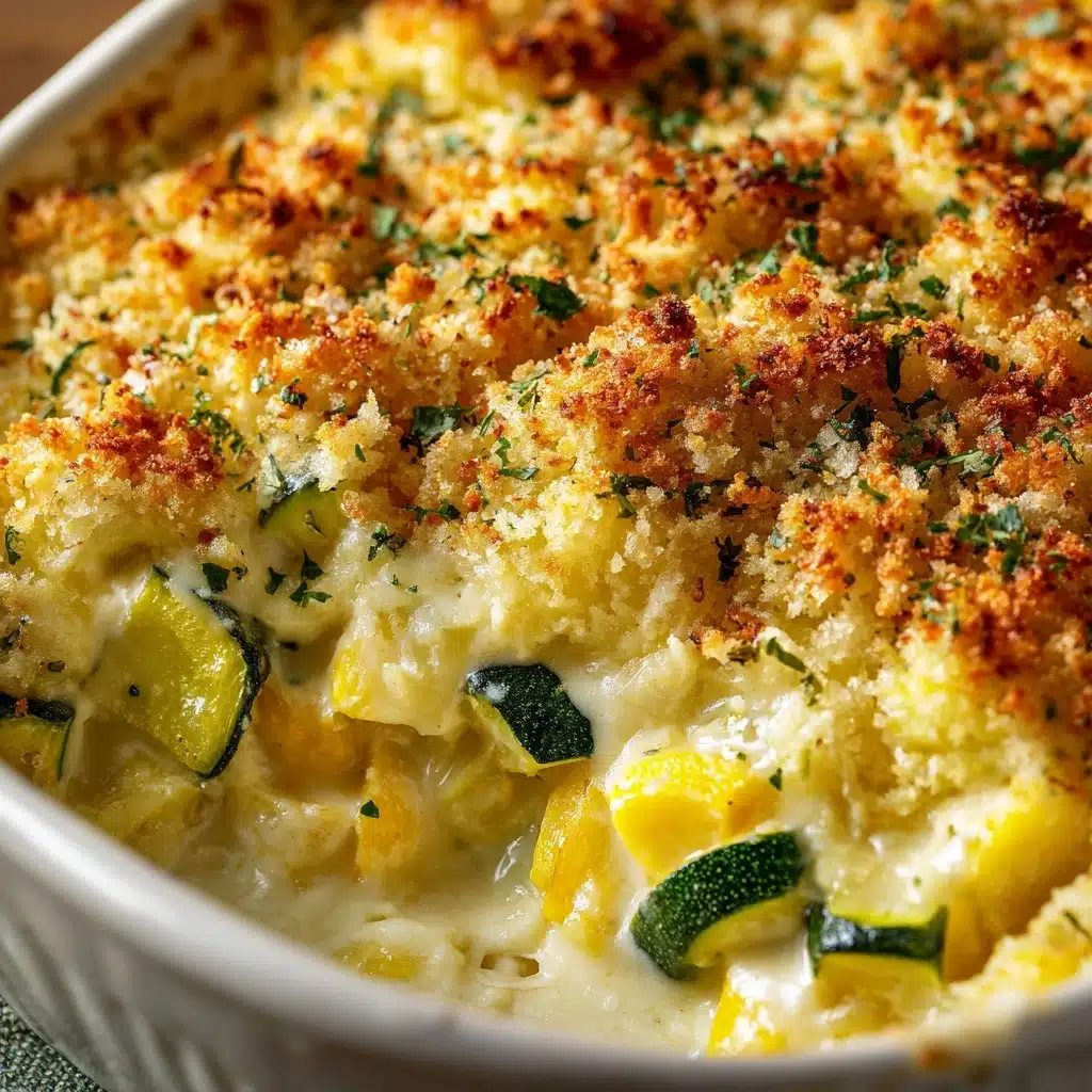 Quick Baked Zucchini Parmesan Casserole Recipe