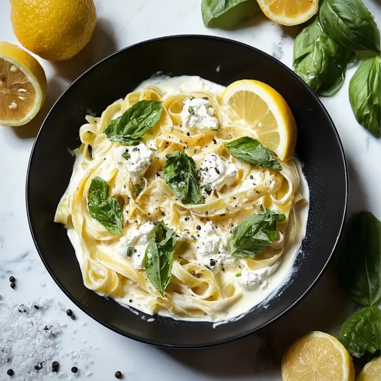 Lemon Ricotta Pasta Recipe
