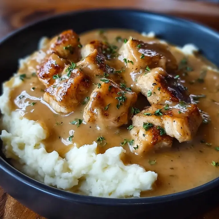 Slow Cooker Creamy Chicken & Gravy Recipe