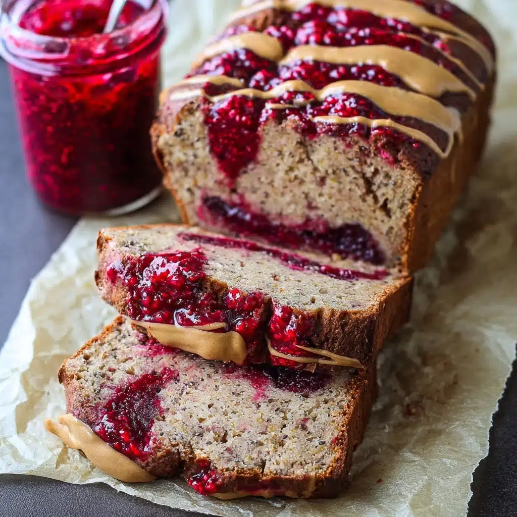 Peanut Butter & Jelly Banana Bread: Recipe - Recipe Image