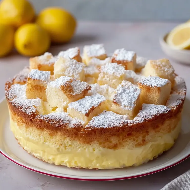 One-Bowl Lemon Dessert Recipe