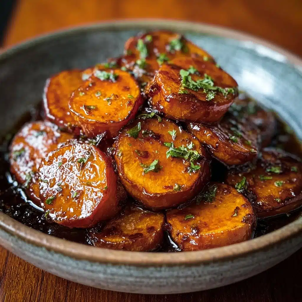 Walnut Maple Roasted Sweet Potatoes Recipe - Recipe Image