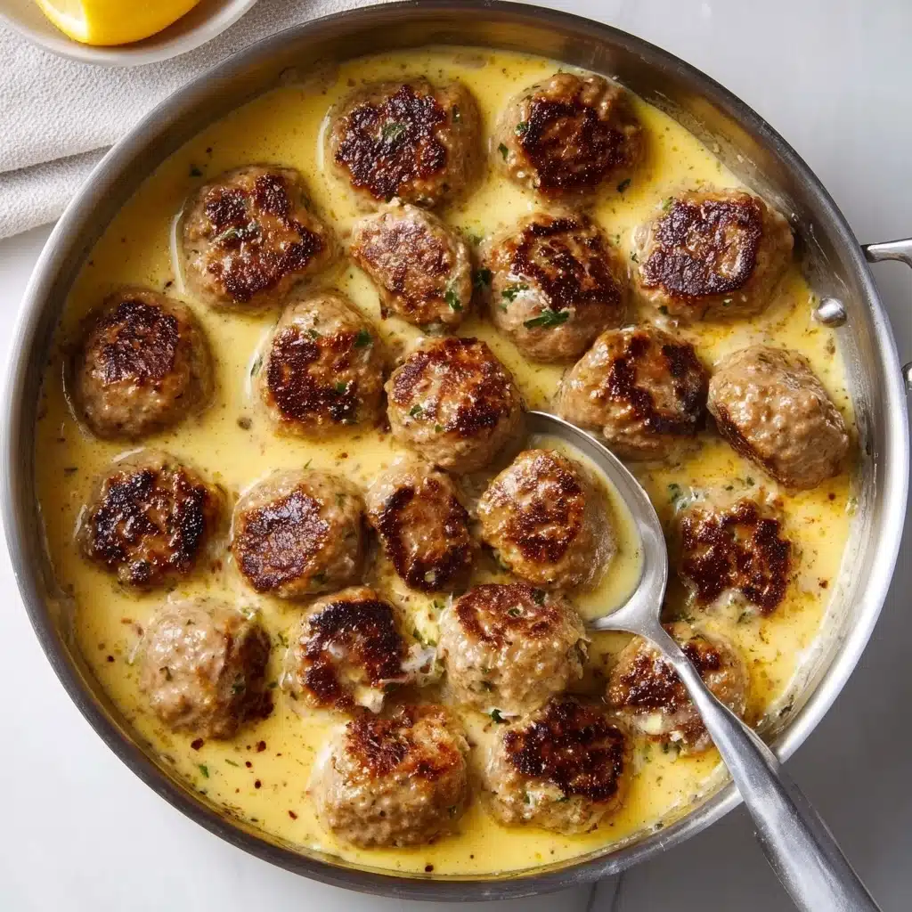 Keftedes In Lemon Sauce Recipe - Recipe Image