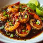 Hawaiian Garlic Shrimp with a Sweet Twist Recipe